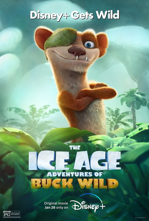 1000 piece jigsaw puzzle for the movie poster: The Ice Age Adventures of Buck Wild (2022) ver3