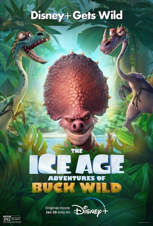 1000 piece jigsaw puzzle for the movie poster: The Ice Age Adventures of Buck Wild (2022) ver6
