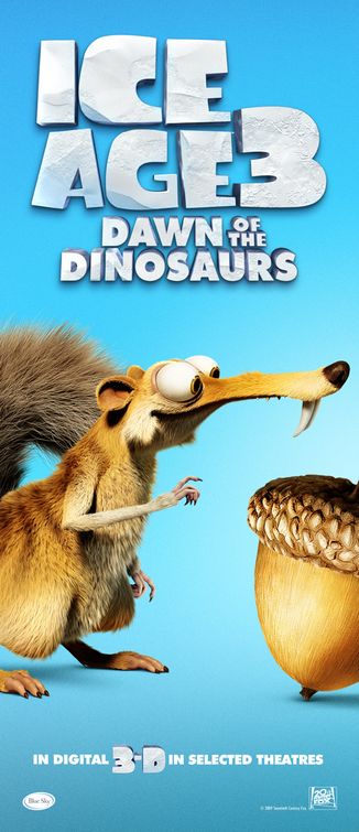 1000 piece jigsaw puzzle for the movie poster: Ice Age: Dawn of the Dinosaurs (2009) ver8