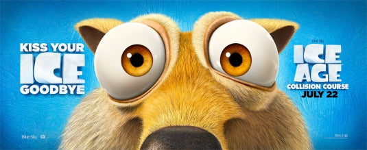 1000 piece jigsaw puzzle for the movie poster: Ice Age: Collision Course (2016) ver13