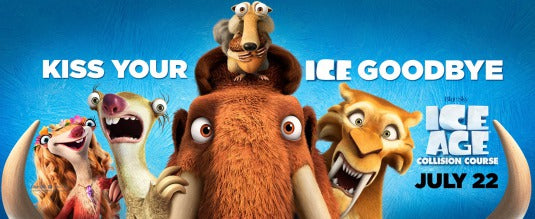 1000 piece jigsaw puzzle for the movie poster: Ice Age: Collision Course (2016) ver14