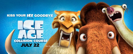 1000 piece jigsaw puzzle for the movie poster: Ice Age: Collision Course (2016) ver15