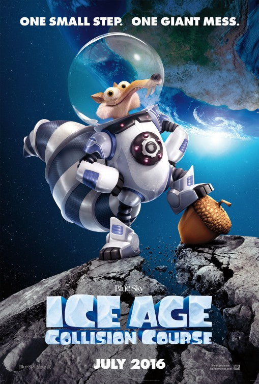 1000 piece jigsaw puzzle for the movie poster: Ice Age: Collision Course (2016) ver2
