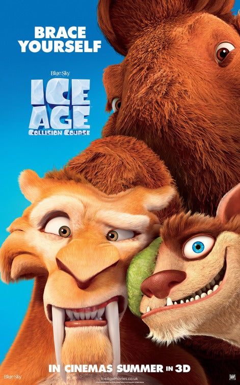1000 piece jigsaw puzzle for the movie poster: Ice Age: Collision Course (2016) ver4