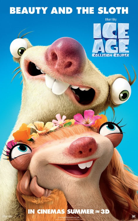 1000 piece jigsaw puzzle for the movie poster: Ice Age: Collision Course (2016) ver5