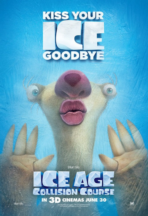 1000 piece jigsaw puzzle for the movie poster: Ice Age: Collision Course (2016) ver7