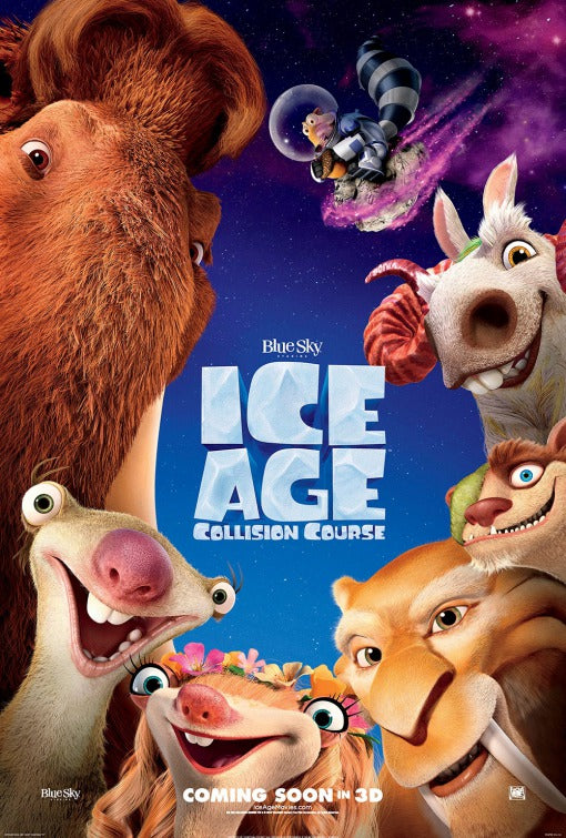1000 piece jigsaw puzzle for the movie poster: Ice Age: Collision Course (2016) ver8