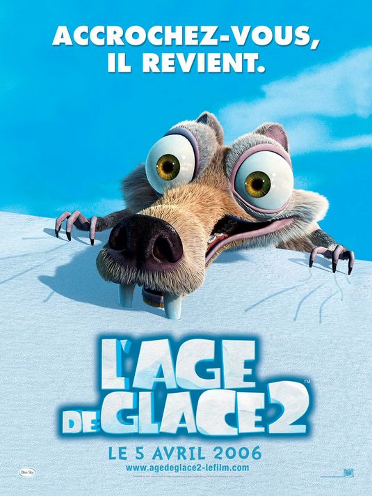 the movie poster: Ice Age 2: The Meltdown (2006) ver4