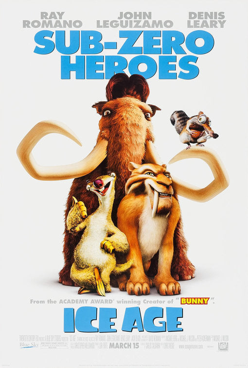 the movie poster: Ice Age (2002) ver2