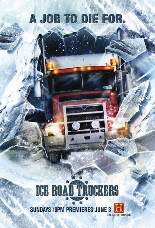 1000 piece jigsaw puzzle for tv poster: Ice Road Truckers