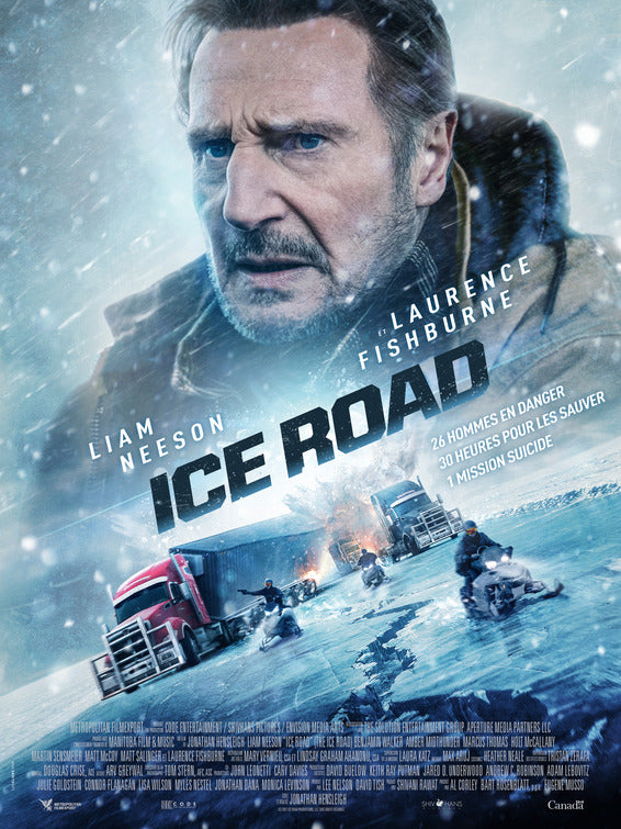 1000 piece jigsaw puzzle for the movie poster: The Ice Road (2021) ver3