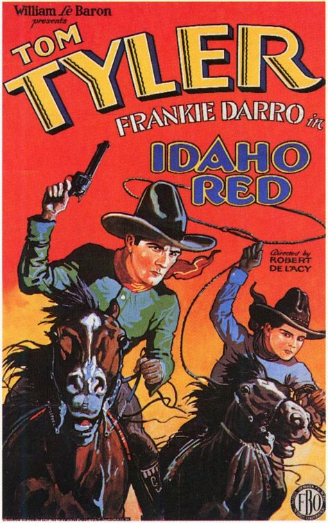 the movie poster: Idaho Red (1929)