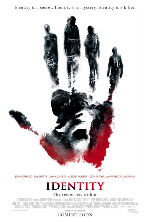 the movie poster: Identity (2003)