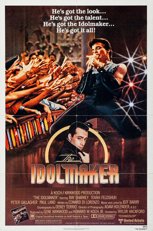 the movie poster: The Idolmaker (1980)