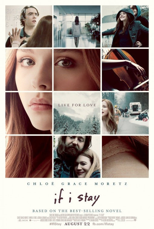 1000 piece jigsaw puzzle for the movie poster: If I Stay (2014)