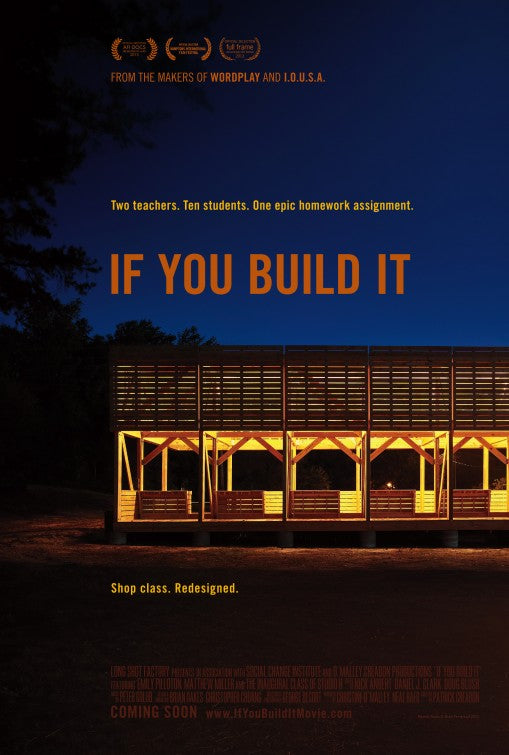 1000 piece jigsaw puzzle for the movie poster: If You Build It (2013)