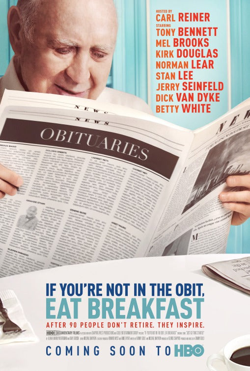 1000 piece jigsaw puzzle for tv poster: If You're Not in the Obit, Eat Breakfast