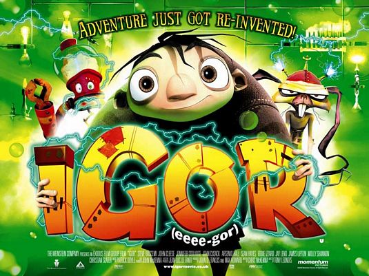the movie poster: Igor (2008) ver2