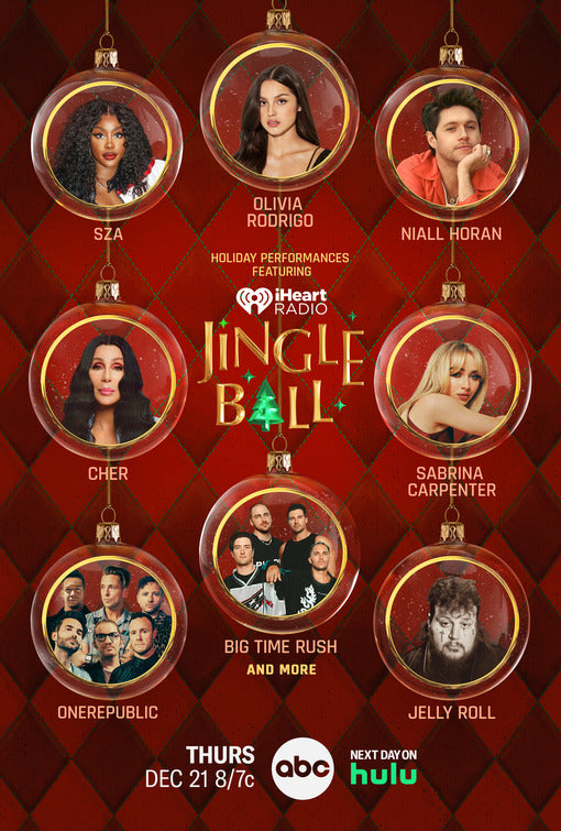 1000 piece jigsaw puzzle for tv poster: iHeartRadio Jingle Ball 2023