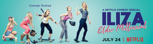 1000 piece jigsaw puzzle for tv poster: Iliza: Elder Millennial