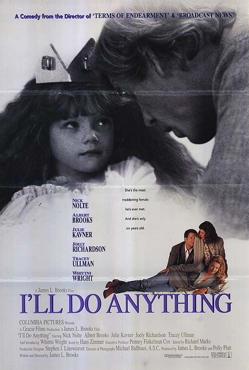 the movie poster: I'll Do Anything (1994)