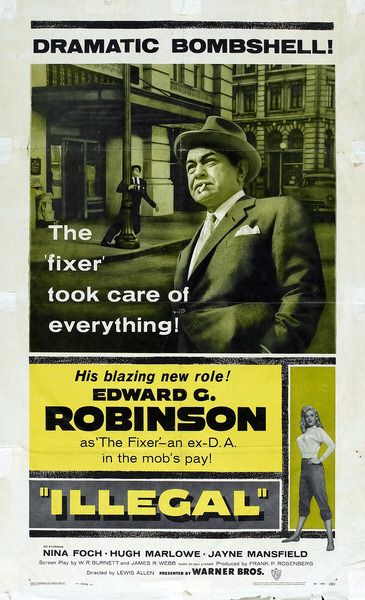 the movie poster: Illegal (1955)