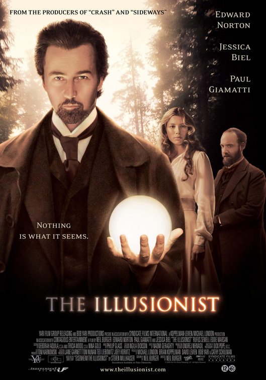 the movie poster: The Illusionist (2006) ver3