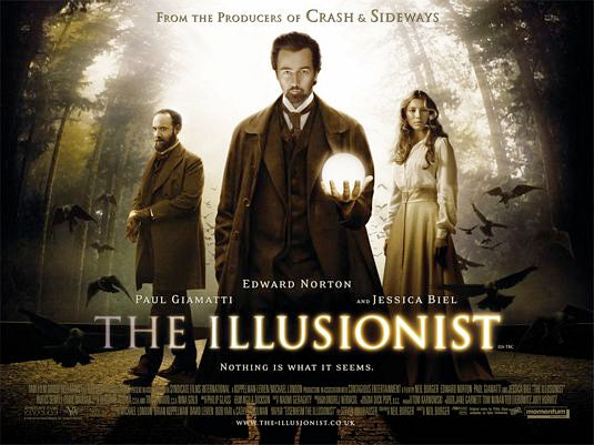 the movie poster: The Illusionist (2006) ver5
