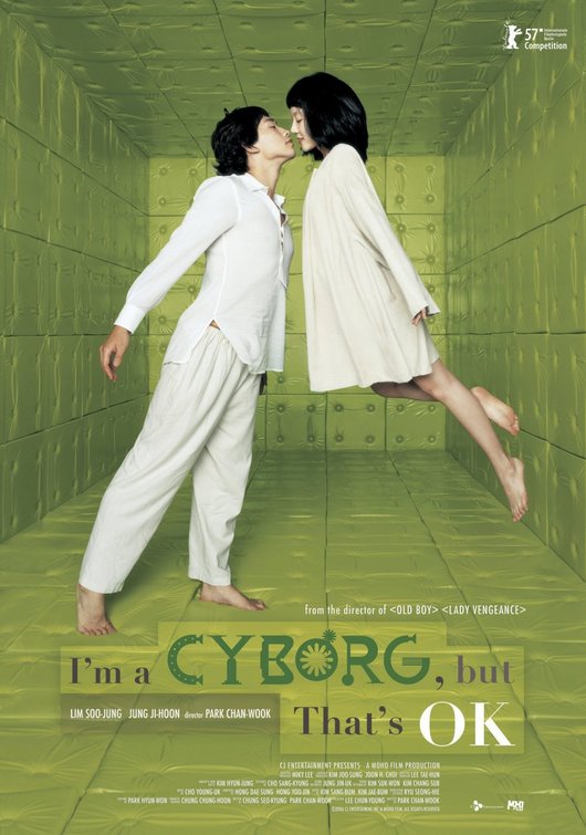 the movie poster: I'm a Cyborg (2008) ver2