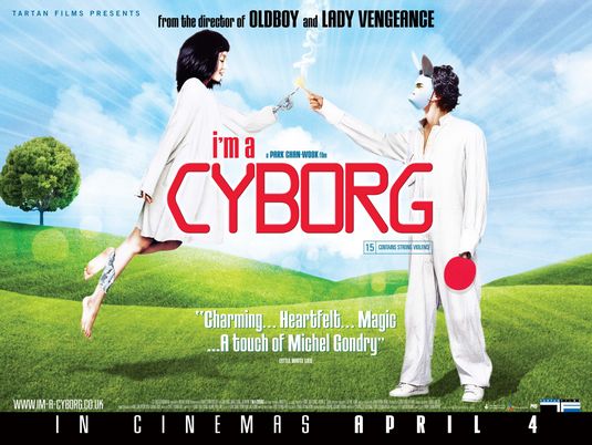the movie poster: I'm a Cyborg (2008) ver3