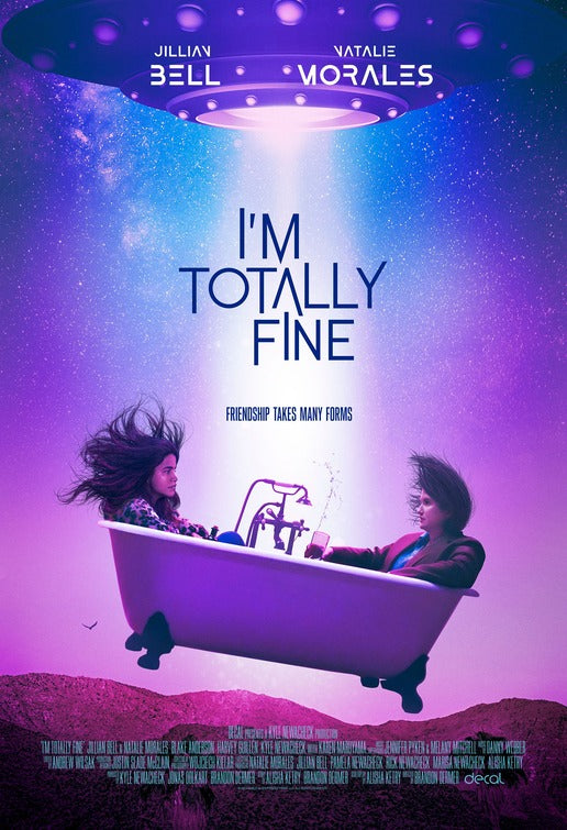 1000 piece jigsaw puzzle for the movie poster: I'm Totally Fine (2022)