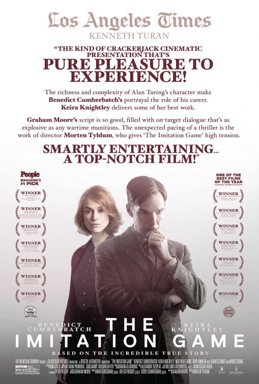 1000 piece jigsaw puzzle for the movie poster: The Imitation Game (2014) ver5