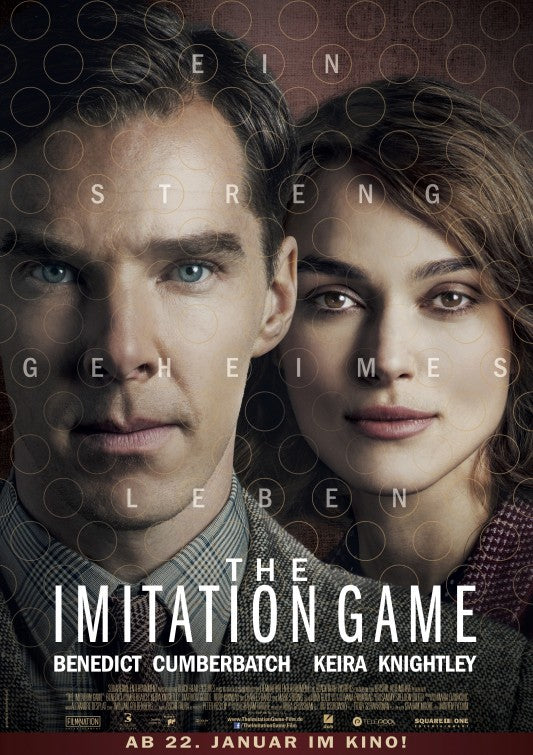 1000 piece jigsaw puzzle for the movie poster: The Imitation Game (2014) ver6