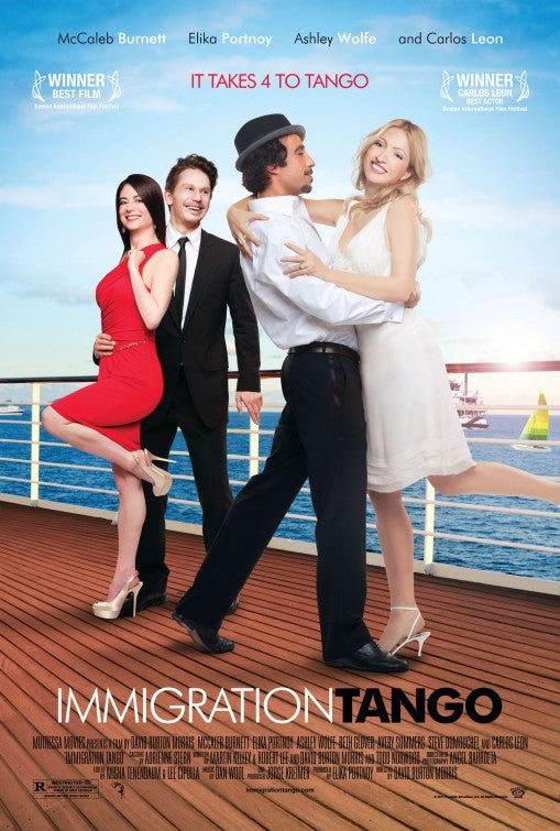 1000 piece jigsaw puzzle for the movie poster: Immigration Tango (2011)