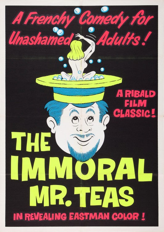 1000 piece jigsaw puzzle for the movie poster: The Immoral Mr. Teas (1959) ver2