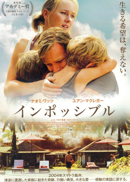 1000 piece jigsaw puzzle for the movie poster: The Impossible (2012) ver13