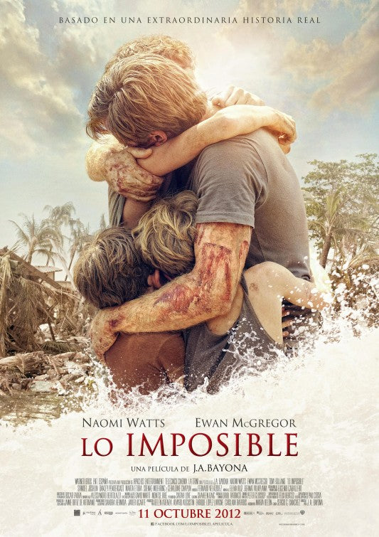 1000 piece jigsaw puzzle for the movie poster: The Impossible (2012) ver4
