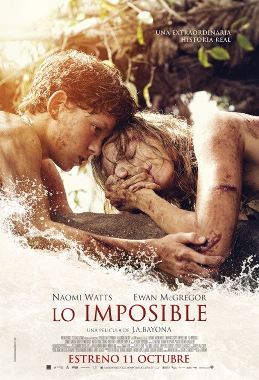 1000 piece jigsaw puzzle for the movie poster: The Impossible (2012) ver8