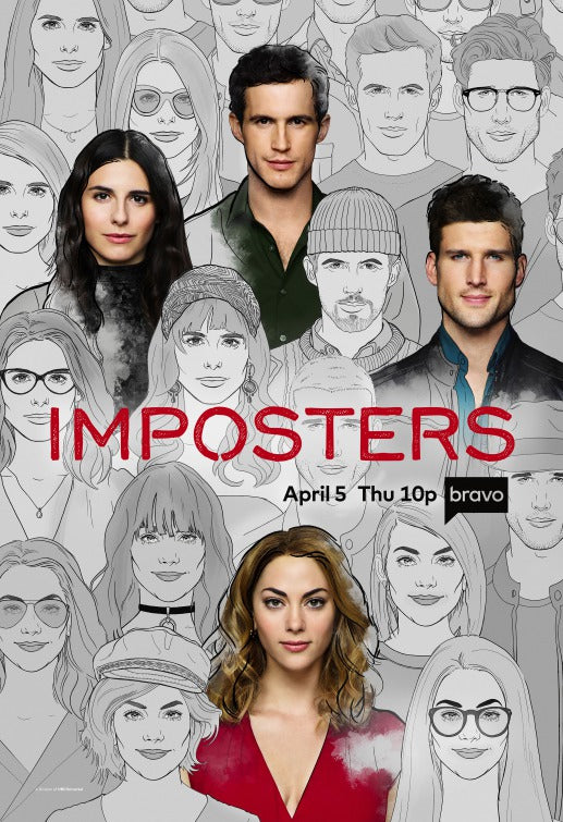 1000 piece jigsaw puzzle for tv poster: Imposters, ver3