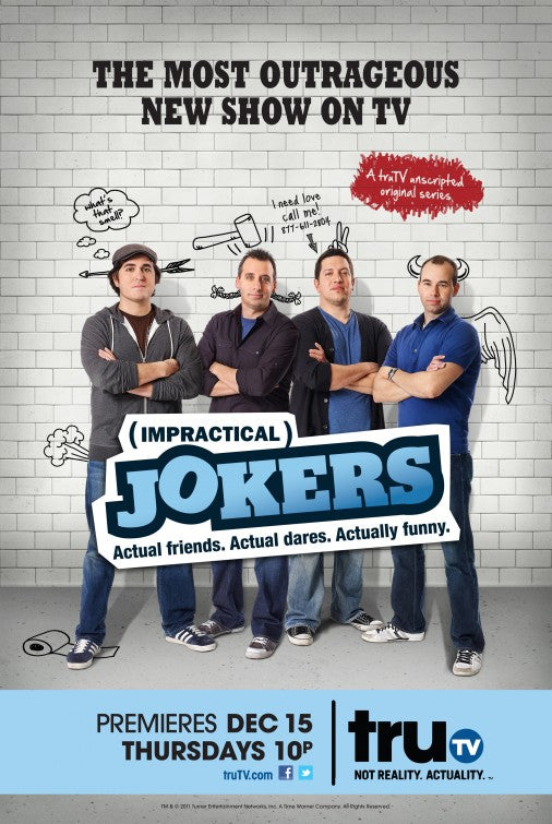 1000 piece jigsaw puzzle for tv poster: Impractical Jokers