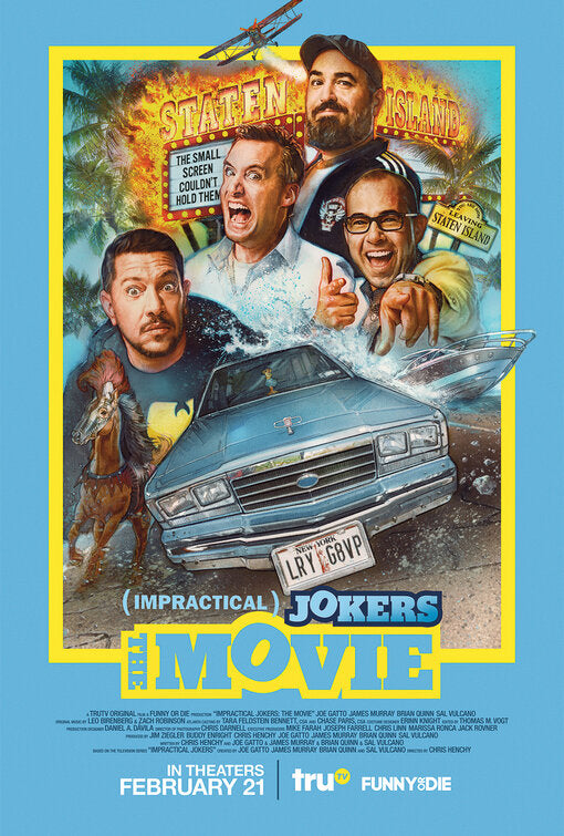 1000 piece jigsaw puzzle for the movie poster: Impractical Jokers: The Movie (2020)