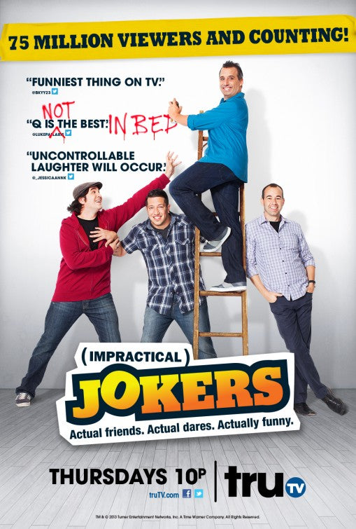 1000 piece jigsaw puzzle for tv poster: Impractical Jokers, ver4