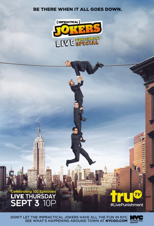 1000 piece jigsaw puzzle for tv poster: Impractical Jokers, ver5
