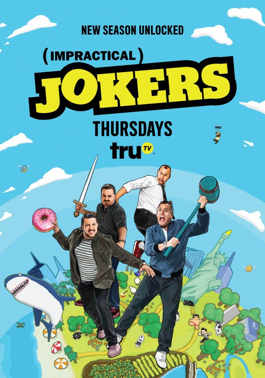 1000 piece jigsaw puzzle for tv poster: Impractical Jokers, ver8