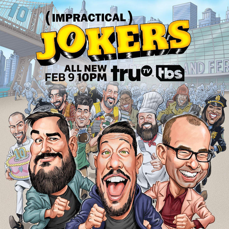 1000 piece jigsaw puzzle for tv poster: Impractical Jokers, ver9