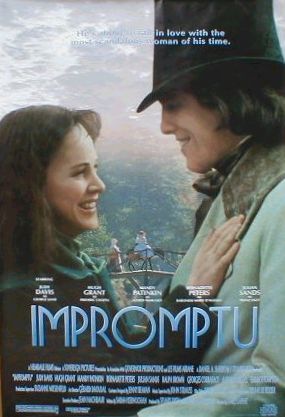 the movie poster: Impromptu (1991)
