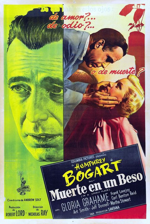 the movie poster: In a Lonely Place (1950) ver2