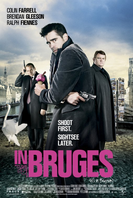 1000 piece jigsaw puzzle for the movie poster: In Bruges (2008) ver2