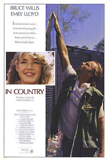 the movie poster: In Country (1989)