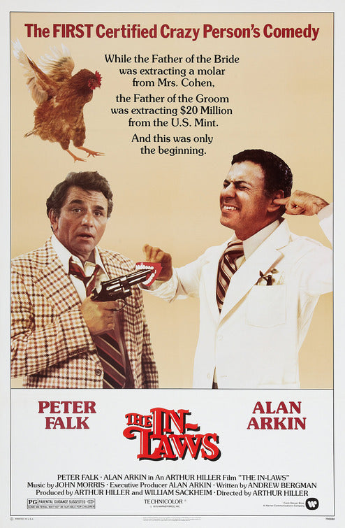 the movie poster: The In-Laws (1979)